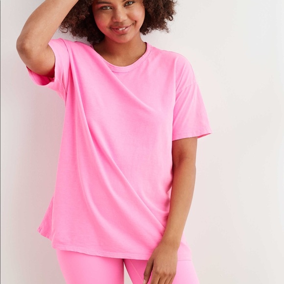 Aerie Distressed Boyfriend Tee 